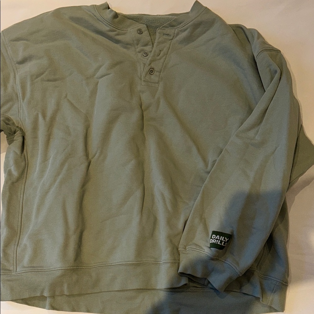 Daily Drills Sage Pullover